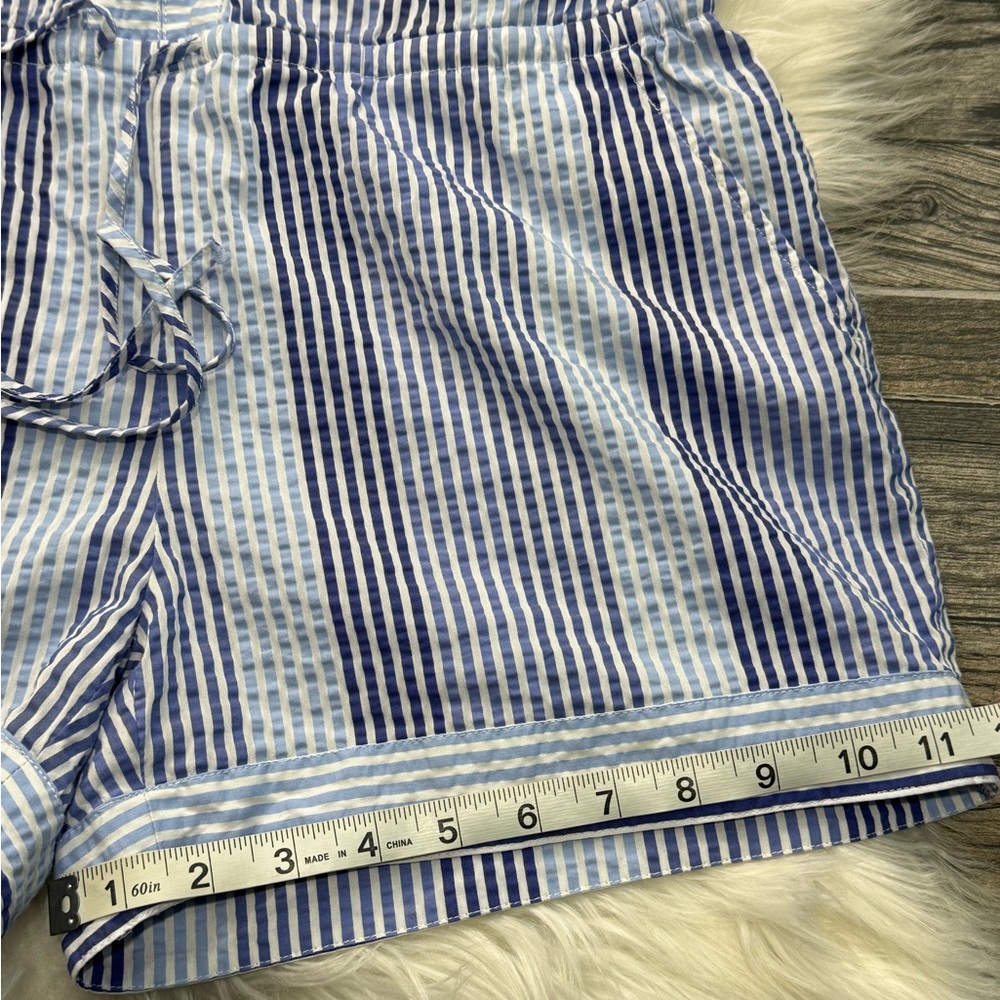 Vineyard Vines Blue and White Striped Romper - Picture 11 of 13